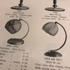 Parasollformad skärm opalvit 12 cm (hål Ø 42 mm)