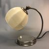 Parasollformad skärm opalvit 12 cm (hål Ø 42 mm)