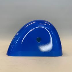 Extraglas blått 23 cm till bankirlampa (ny)