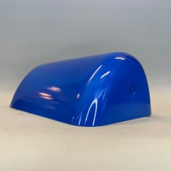 Extraglas blått 23 cm till bankirlampa (ny)