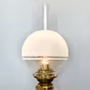 Bordsfotogenlampa med klotkupa 14'''