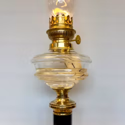 Piedestalfotogenlampa på svart fot 15'''