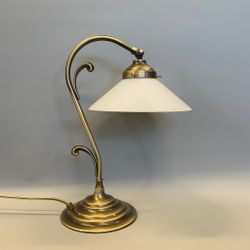 Jugendlampa skomakarskärm opal 20 cm