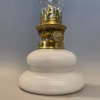 Dansk opalvit bordslampa 10'''