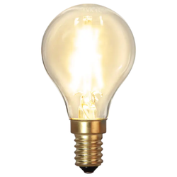 LED E14 litet klot klassisk glödlampa 1,5 watt