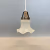 lampa frostad liten tygsladd volang