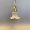 lampa frostad liten tygsladd