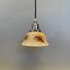 gul fonsterlampa marmor handmalad