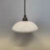 Skållampa opal med guldkant 20 cm