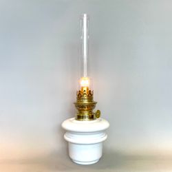 Opalvit fotogenlampa 10'''