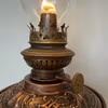 Mörkt kopparfärgad urnfotogenlampa 10'''
