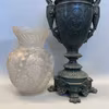 Urnformad stor 14''' fotogenlampa anno 1890