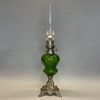 Fransk skogsgrön fotogenlampa 8'''