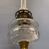 Piedestalfotogenlampa på blå fot med kupa 14'''