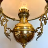 Häftig takfotogenlampa i mässing 20'''