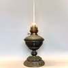 Urnformad fotogenlampa i zink 14'''