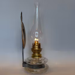 Väggfotogenlampa med spegelreflektor 10'''