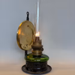 Väggfotogenlampa med korgreflektor 10'''