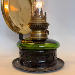 Väggfotogenlampa med korgreflektor 10'''