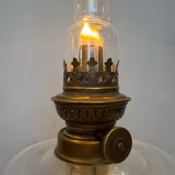 Bordsfotogenlampa enkel modell 10'''