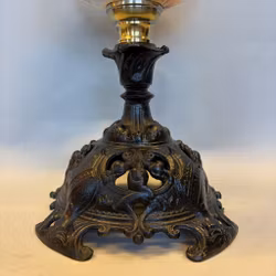 Klassisk bordsfotogenlampa 10'''