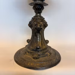 Fantastisk antik fotogenlampa 12''' (1870-tal)