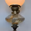 Fantastisk antik fotogenlampa 12''' (1870-tal)