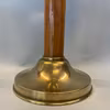 Piedestalfotogenlampa på träfot 14'''
