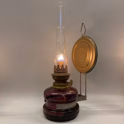 Väggfotogenlampa violett 10'''