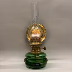 Väggfotogenlampa grön 15'''