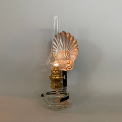 Väggfotogenlampa med snäckreflektor 8'''