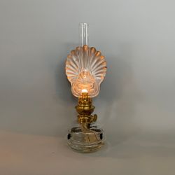 Väggfotogenlampa med snäckreflektor 8'''