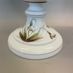 Fotogenlampa handmålad med dito skärm 14'''