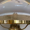 Fotogenlampa handmålad med dito skärm 14'''