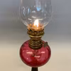 Rosa liten Empire-fotogenlampa 7'''