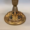 Bordsfotogenlampa frostat oljehus 10'''
