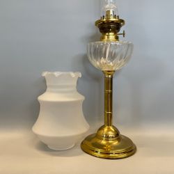 Piedestallampa från Karlskrona Lampfabrik 14'''
