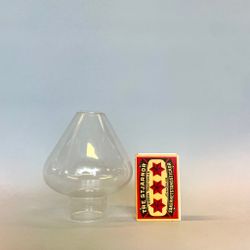 34 mm - lampglas till fotogenlampa 5-6''' cognac
