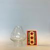 31 mm - lampglas till fotogenlampa 3''' cognac