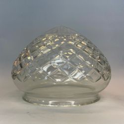 179 mm (180) - Ampelglas glasklart slipat mönster (äldre)