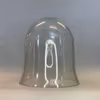 Kupol i glas 25x29 cm - vintage modell (äldre)