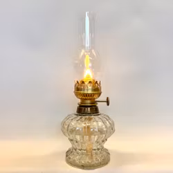 Liten fotogenlampa (ev. Klingener) 8''' flatbrännare