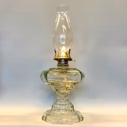 Glasfotogenlampa med Lotusbrännare