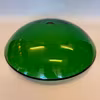 289 mm med 13 mm hål - Ampelglas grönt för bl.a. kristallkrona (äldre)
