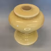 Retromodell ljusgul lampkupa med hål Ø 43 mm (äldre)