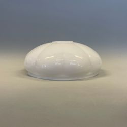 Skålskärm parasoll opalvit 19 cm (hål Ø 47 mm)
