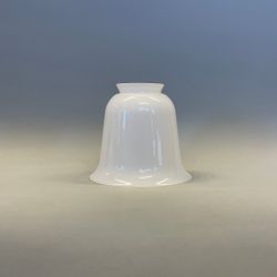 60 mm krage - Klockskärm opalvit 12 cm