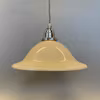 stor gul glas lampskarm