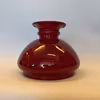 138 mm (140) - Vestaskärm "Holmegaard" vinrött glas