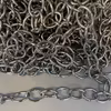 Oval järnkedja (nickel) 15x23 mm